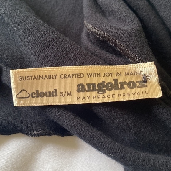 GRACE cowl neck half sleeve top Black Cloud S/M - Picture 7 of 8